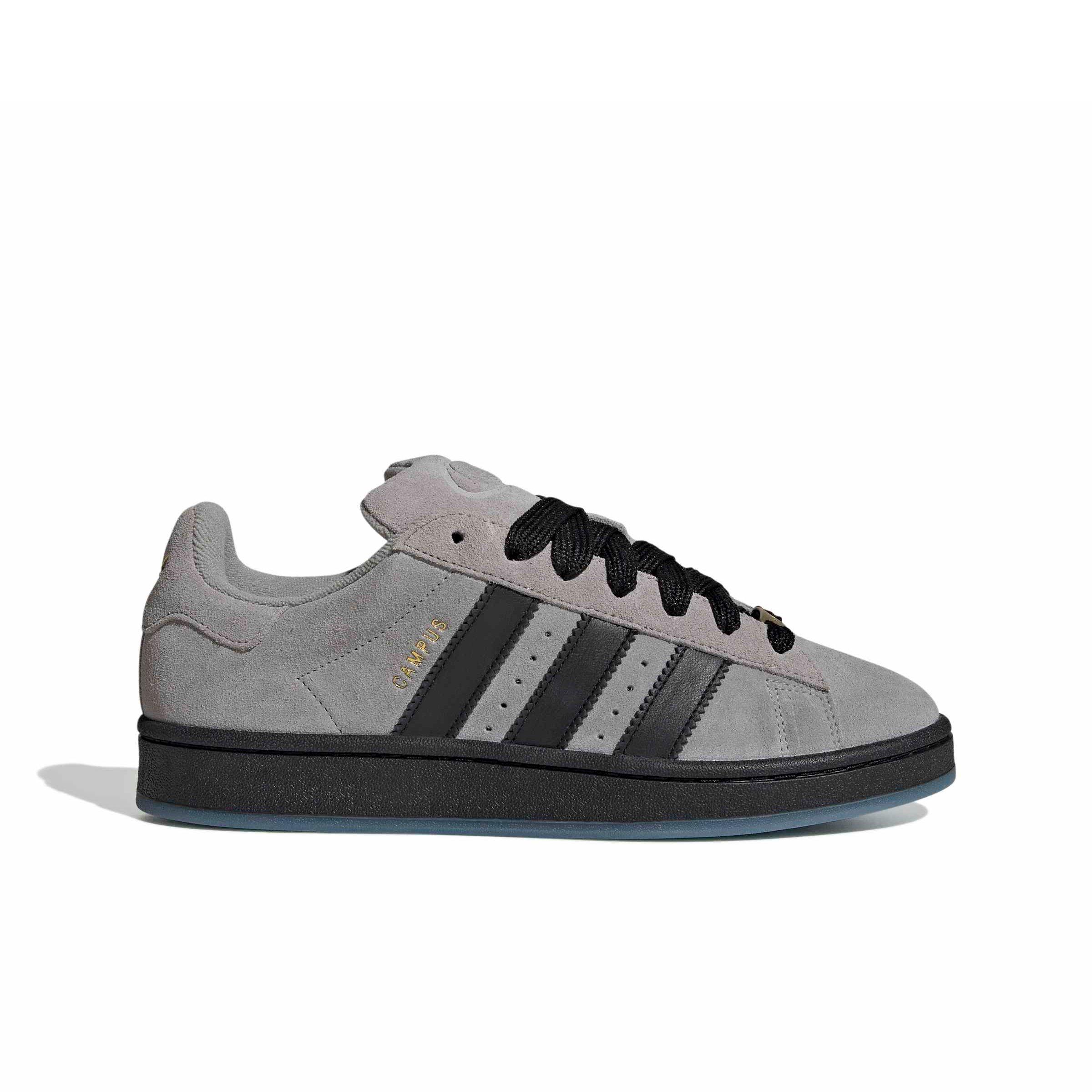 adidas Originals Campus 00s "Mgh Solid Grey/Core Black/Clear Sky" Men's Shoe - GREY/BLACK/SKY